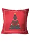 Lar e Lazer - Capa de Almofada Ho Ho Ho 1 Peça - variação: Árvore Natalina
