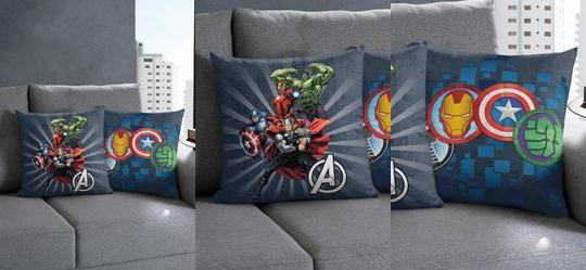 Capa de Almofada Avengers Power 1 Pe�a
