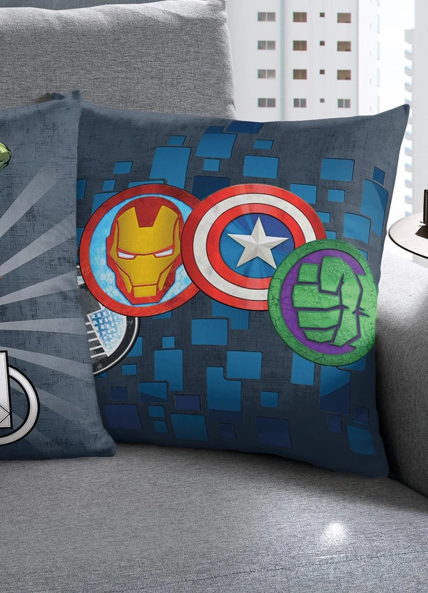 Bella Janela - Capa de Almofada Avengers Power 1 Peça 3