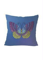 Capa de Almofada Borboleta 1 Pe�a