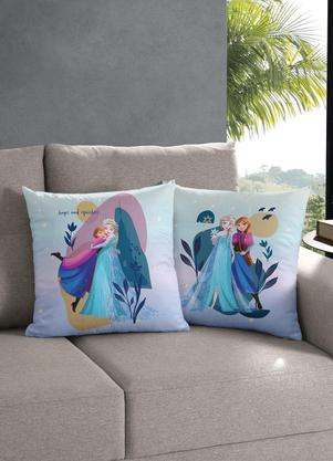 Capa de Almofada (Elsa e Anna) 1 Pea