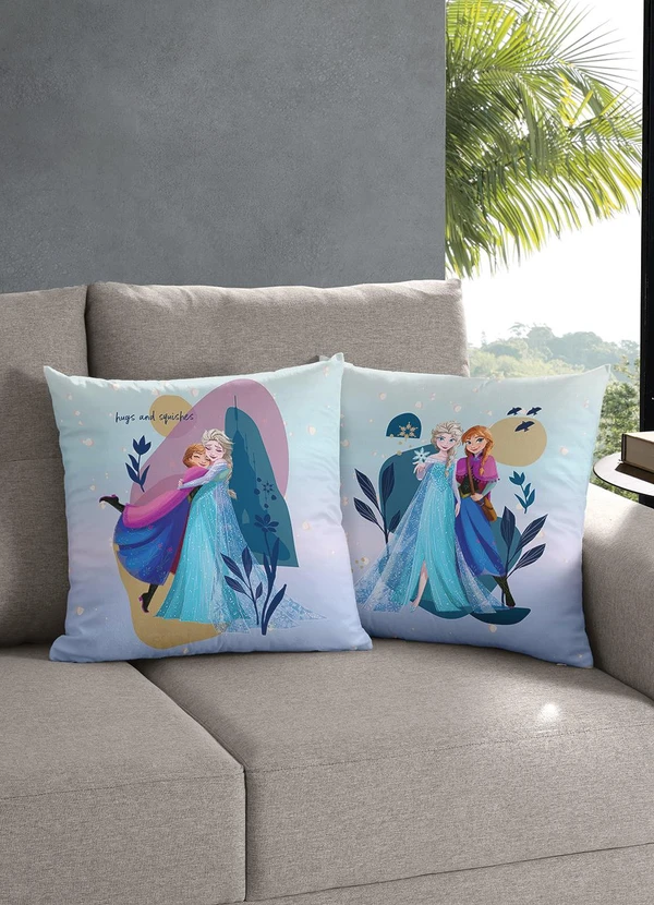 Bella Janela - Capa de Almofada Elsa e Anna 1 Peça