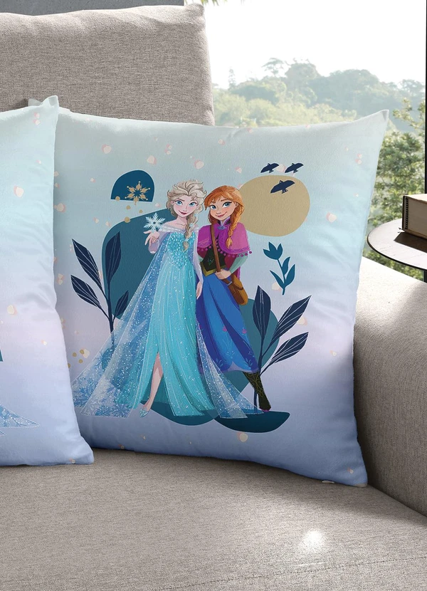 Bella Janela - Capa de Almofada Elsa e Anna 1 Peça 3