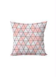 Capa de Almofada Geom�trico Ros� 1 Pe�a