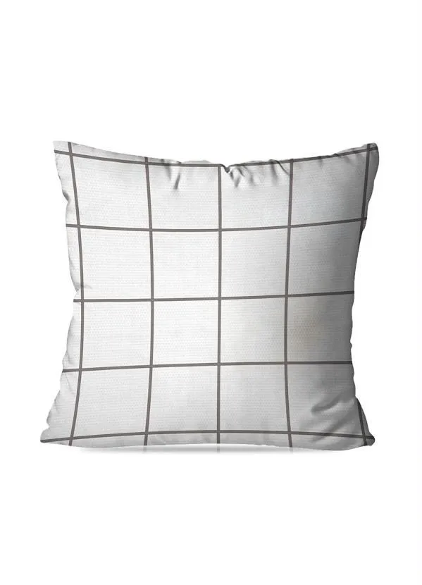 Lar e Lazer - Capa de Almofada Grid 1 Peça