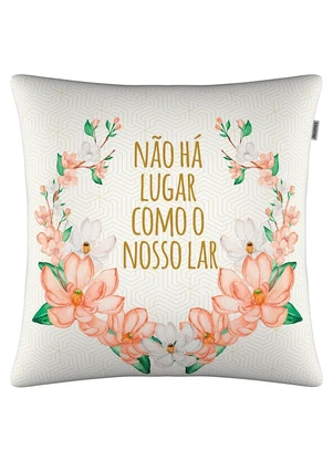 Lar e Lazer - Capa de Almofada Lar 1 Peça - LAR E LAZER