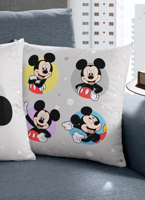 Bella Janela - Capa de Almofada Mickey 1 Peça 3