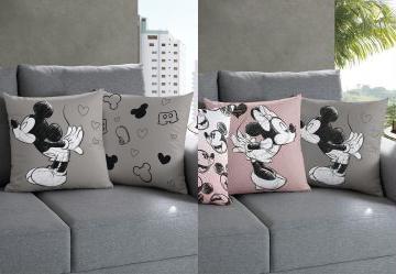 Capa de Almofada Mickey Love 1 Pe�a