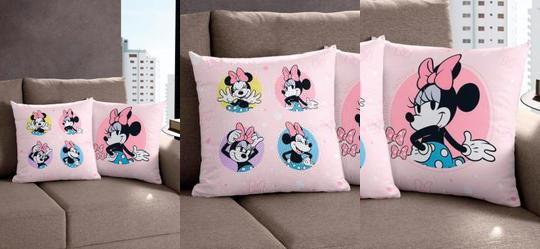 Capa de Almofada Minnie Pink 1 Pe�a
