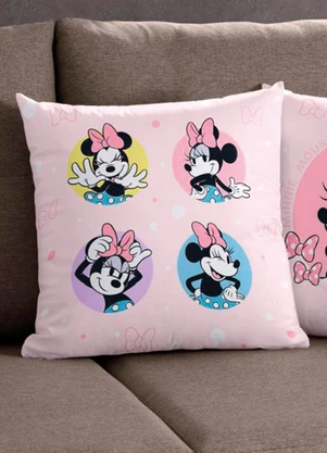 Bella Janela - Capa de Almofada Minnie Pink 1 Peça - BELLA JANELA