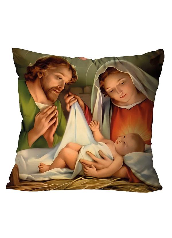 Capa de Almofada (Natal Famlia) 1 Pea