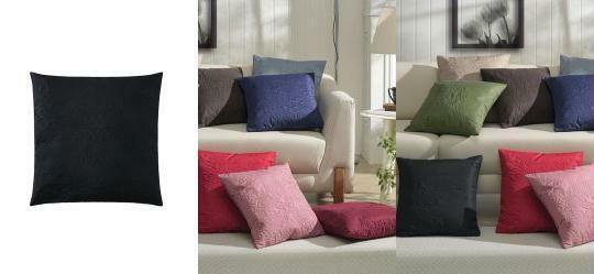 Capa de Almofada Preto 1 Pe�a