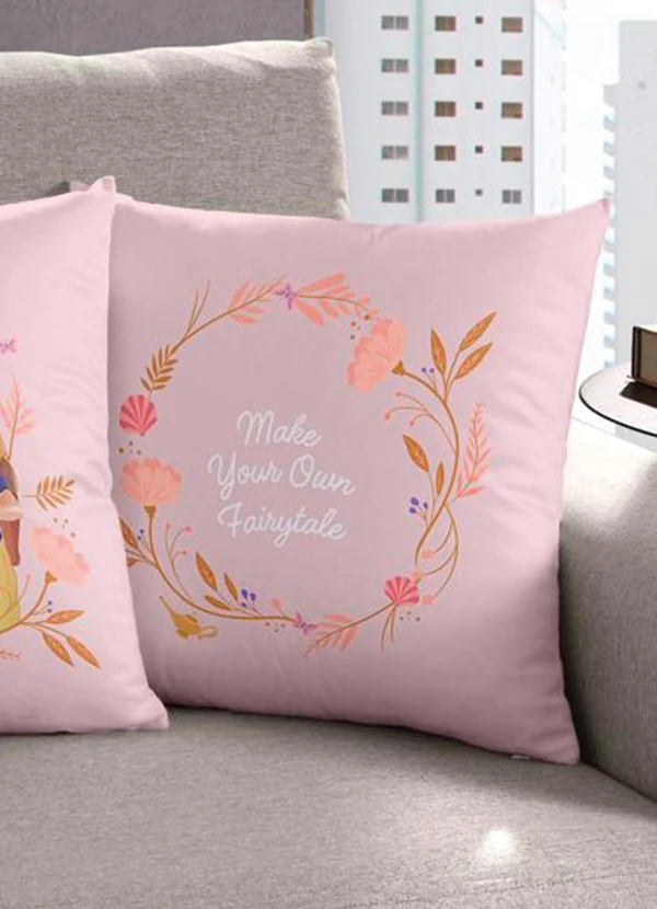 Bella Janela - Capa de Almofada Princesas 1 Peça 3