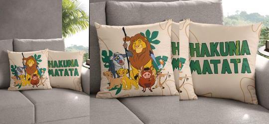 Capa de Almofada Rei Le�o 1 Pe�a