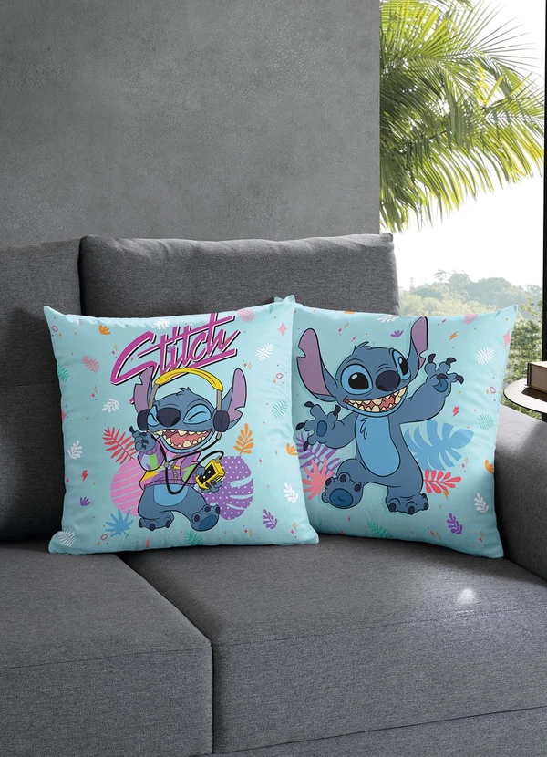Bella Janela - Capa de Almofada Stitch Colors 1 Peça