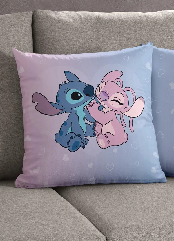Bella Janela - Capa de Almofada Stitch Love 1 Peça 2