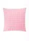 Lar e Lazer - Capa de Almofada Mini Corações Cinza 1 Peça - variação: Traços Rosa