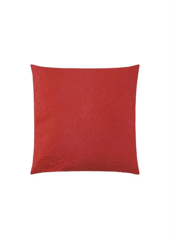 Lar e Lazer - Capa de Almofada  Vermelho 1 Peça
