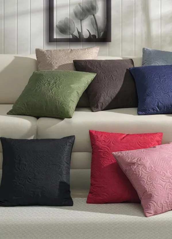 Lar e Lazer - Capa de Almofada Vinho 1 Peça 3