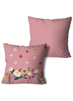 Jg Capa Almofadas (Floral Rosa) 2 Peas