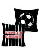 Jogo Capa de Almofada Corinthiano 2 Peas
