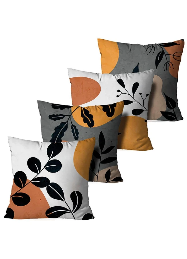 Lar e Lazer - Jogo Capa de Almofada Organic 4 Peças