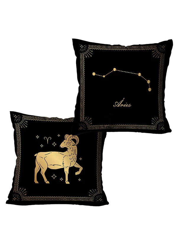 Lar e Lazer - Jogo Capas de Almofada Áries 2 Peças
