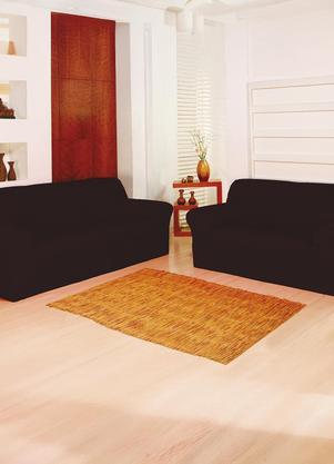 Kit Capa para Sof 2 e 3 Lugares (Marrom)