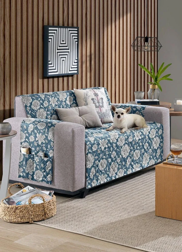 Hedrons - Protetor para Sofá 2 e 3 Lg Marsa 2 Peças