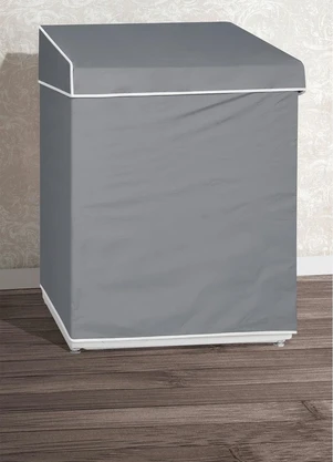 Lar e Lazer - Capa para Máquina de Lavar G Cinza 1 Peça - LAR E LAZER