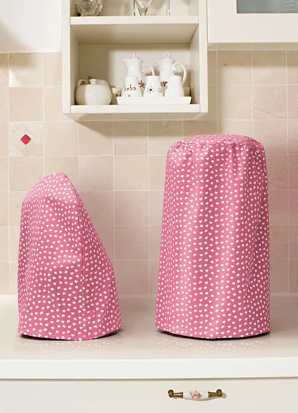 Lar e Lazer - Jogo de Cozinha Coração Goiaba 4 Peças 2