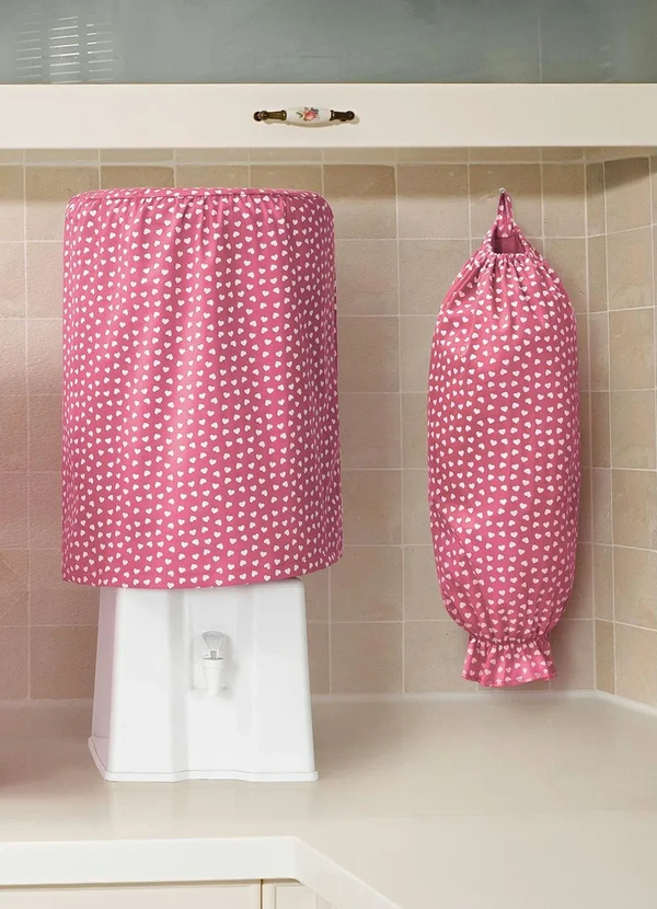 Lar e Lazer - Jogo de Cozinha Coração Goiaba 4 Peças 3