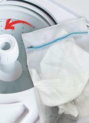 Saco de Lavar Roupas G Branco 1 Pea