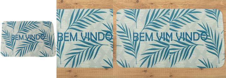 Capacho Sublimatico Bem Vindo 40x60 cm