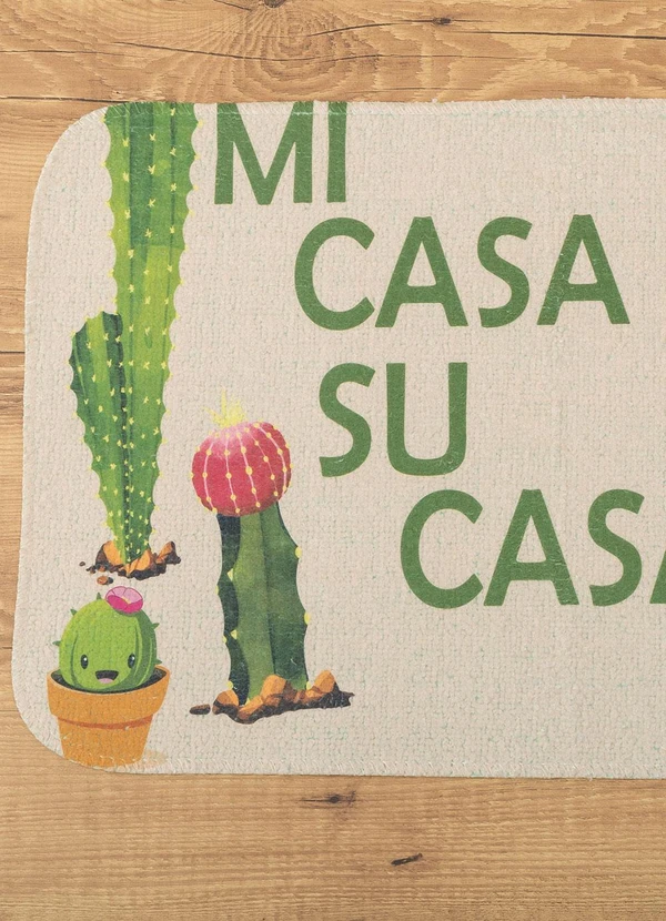 Lar e Lazer - Capacho Sublimatico Casa 40x60 cm 2