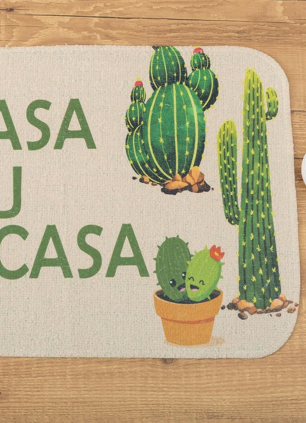 Lar e Lazer - Capacho Sublimatico Casa 40x60 cm 3