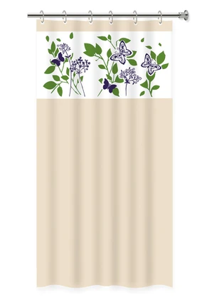 Lar e Lazer - Cortina Box com Visor Avenca 138x198 cm - LAR E LAZER