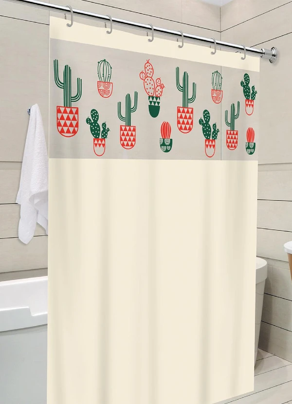 Lar e Lazer - Cortina Box com Visor Cactus 138x198 cm
