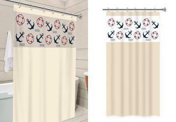 Cortina Box com Visor Marinheiro 138x198 cm