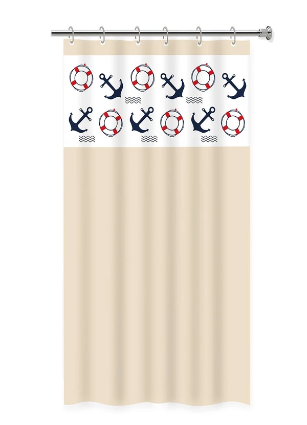 Lar e Lazer - Cortina Box com Visor Marinheiro 138x198 cm 2