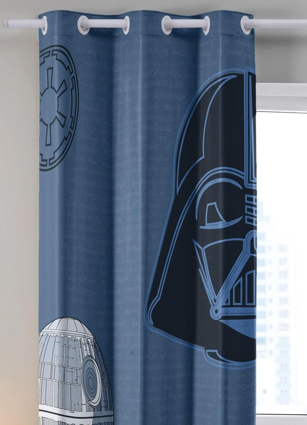 Bella Janela - Corta Luz Star Wars Darth Blue 240x170 cm Branco 3