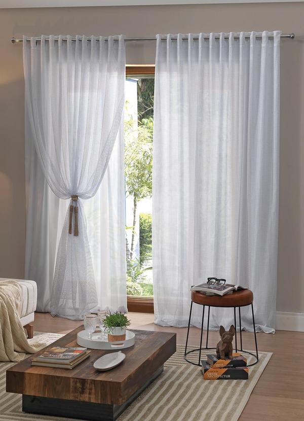Cortina com Forro (Branca) 3.00m X 1.80m