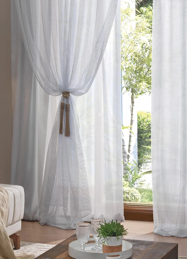 Santista - Cortina com Forro Branca 3.00m X 1.80m 2