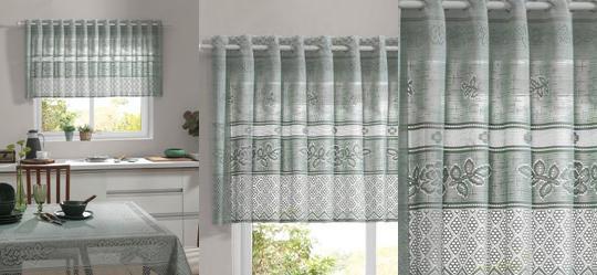 Cortina Color Pistache 200x80 cm