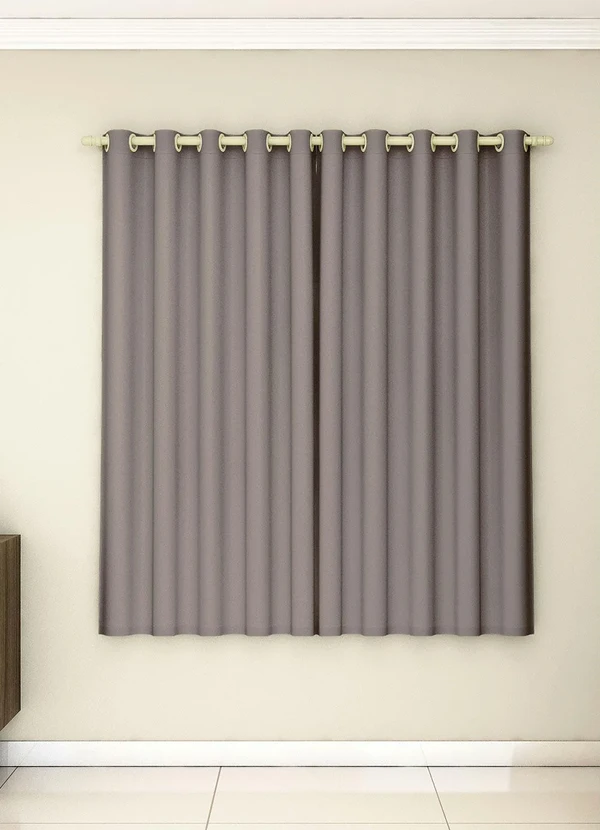 Lar e Lazer - Corta Luz Avelã 200x130 cm