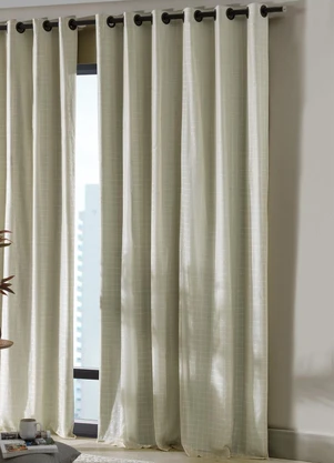 Bella Janela - Cortina Areia 260x170 cm - BELLA JANELA