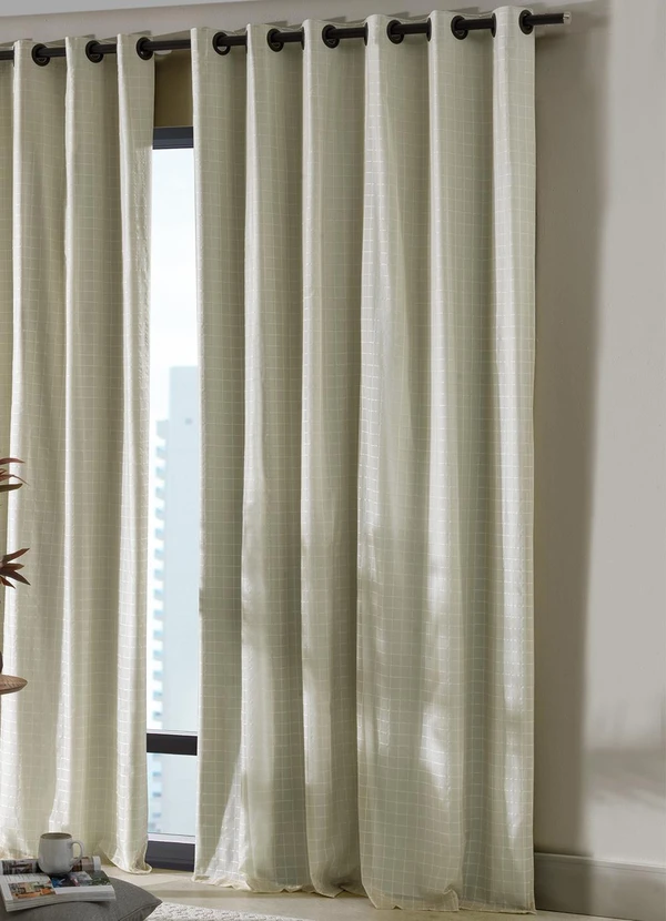 Bella Janela - Cortina Areia 260x170 cm 2