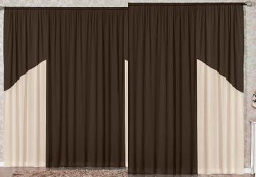 Cortina Chocolate 200x170 cm