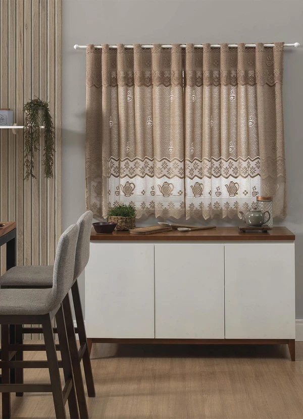 Lar e Lazer - Cortina Clássica Desert 2.20m X 1.20m X 30cm 2