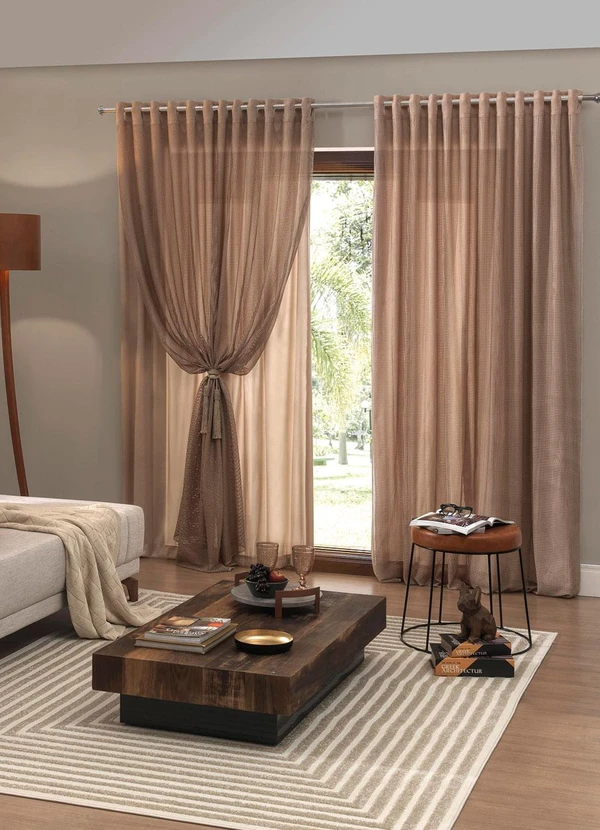 Lar e Lazer - Cortina Clássica Desert Pantalla 300x180 cm 3